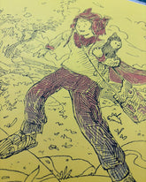 Dare to Take the Time - 16in x 24in Silkscreen Print